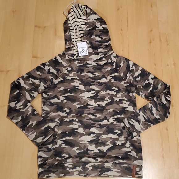 Other - Ampersand Avenue Double Hood Hoodie